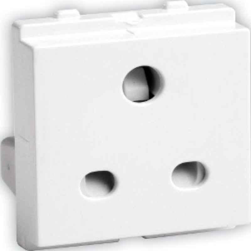 Schneider Electric Opale 4 Module White Grid & Cover Plate, X0704 (Pack of 10)