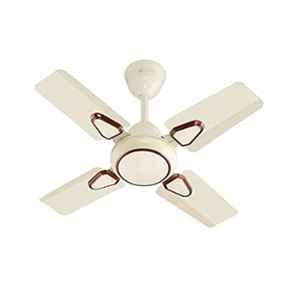 Candes Brio 858rpm Ivory 4 Blade Anti Dust Ceiling Fan, Sweep: 600 mm (Pack of 4)