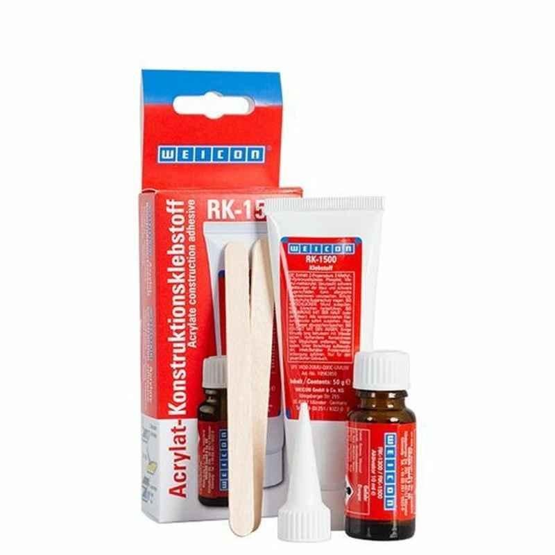 Weicon RK-1500 Structural Structural Acrylic Adhesive, 10563860, 60GM