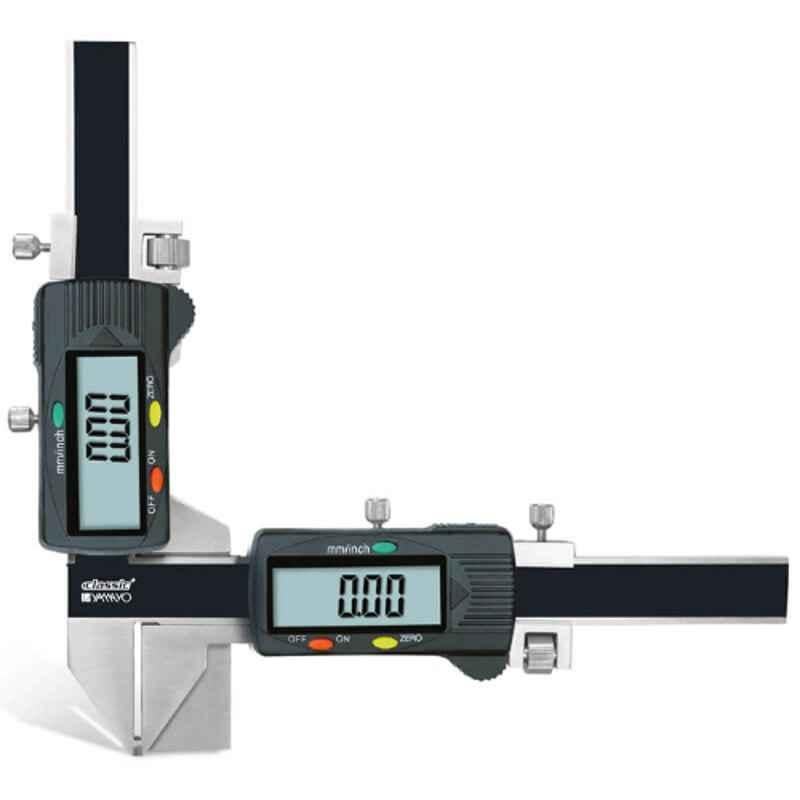 Yamayo Classic+ 135-25 Stainless Steel Digimatic Gear Tooth Caliper, Range: M1-M25 mm