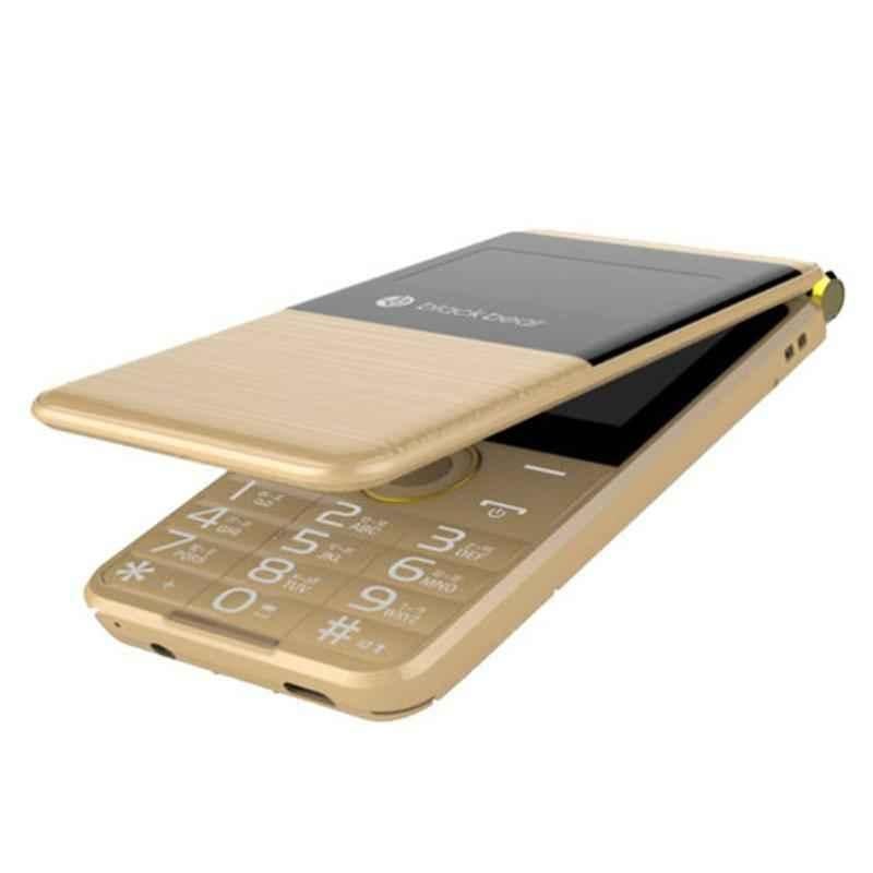 Blackbear i7 Trio Gold 2 inch Display, 1.2MP Camera & 1550mAh Battery Mobile Phone