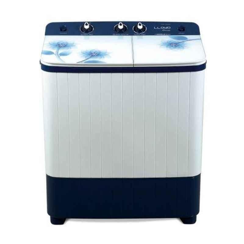 Lloyd Blossom 7kg Blue Semi Automatic Top Load Washing Machine, LWMS70BE1