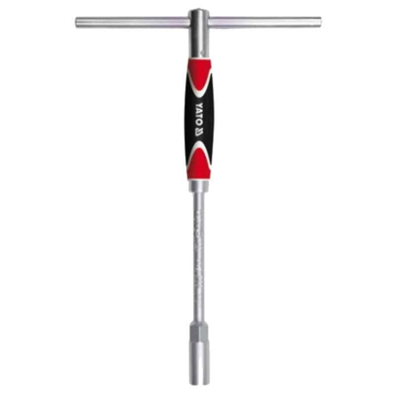 Yato 14x310mm CrV T-Type Deep Socket Wrench with Rotary Handle, YT-1558
