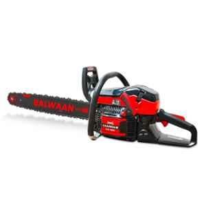Balwaan Krishi CS-560 2.4kW 56cc 2 Stroke 22 inch Petrol Engine Operated Chain Saw with 0.55 Litre Tank Capacity MTAK-EN-CH-6071