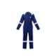 RedStar 240-250 GSM 900g Navy Blue Cotton Fire Resistant Coverall, Size: L