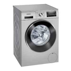 Siemens iQ500 8kg 5 Star Platinum Silver Inverter Fully Automatic Front Load Washing Machine, WM14J46SIN