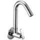 Oleanna Desire Brass Silver Chrome Finish Sink Cock with Swivel Casted Spout