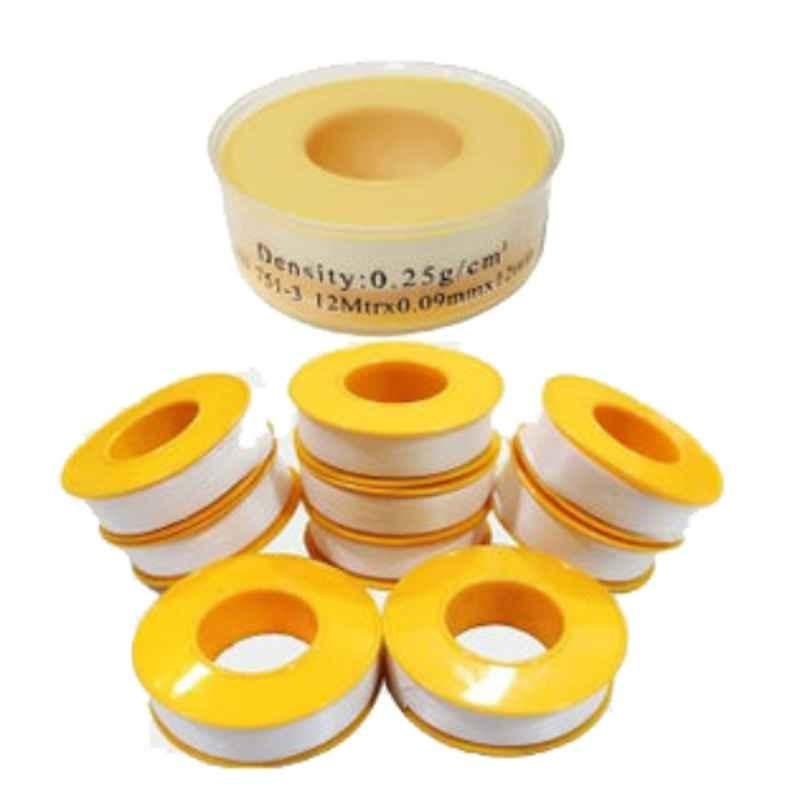 Robustline 12m Thread Sealing Teflon Tape (Pack of 250)