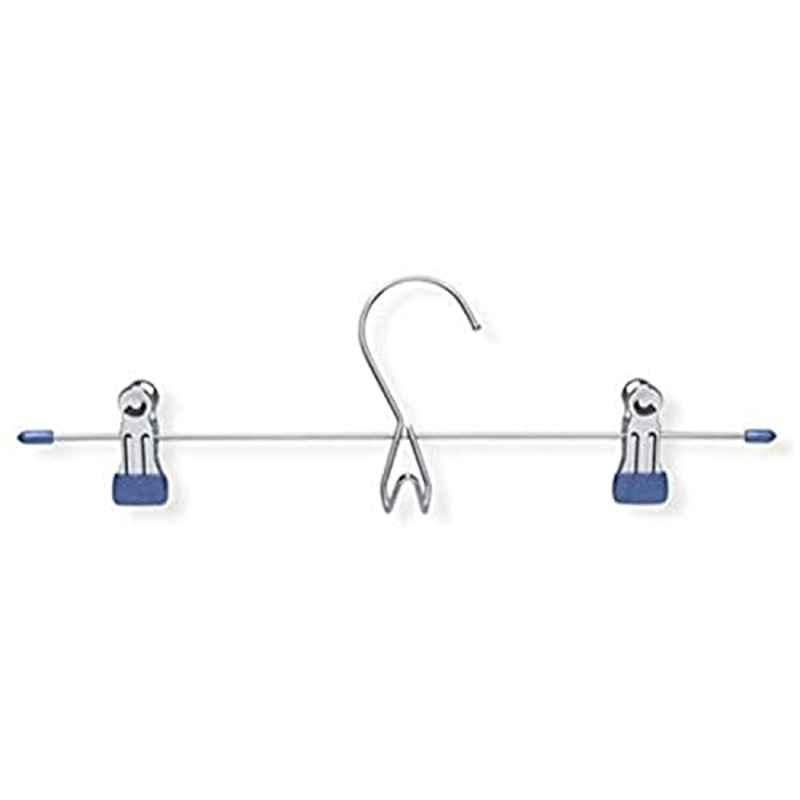 Honey-Can-Do Metal Silver Cloth Hanger, HNG-01193 (Pack of 3)