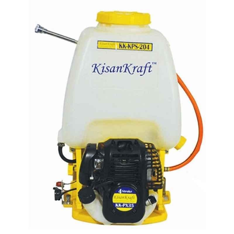 Kisankraft KK-KPS-204 20L 1HP 4 Stroke Petrol Engine Knapsack Power Sprayer