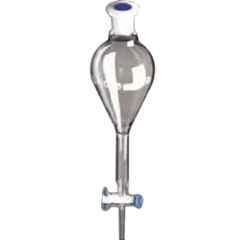 Glassco 250ml Boro 3.3 Glass Gilson Dropping Funnel with PTFE Stopcock, 160.202.03