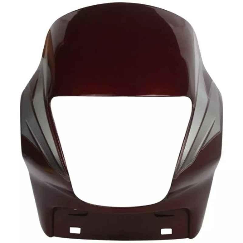 Lumax Vehicle Specific Fit Black & Purple Fiber 216-Hlv-Hfs-B-Pr Hero Cd Deluxe Ss 2W Visor