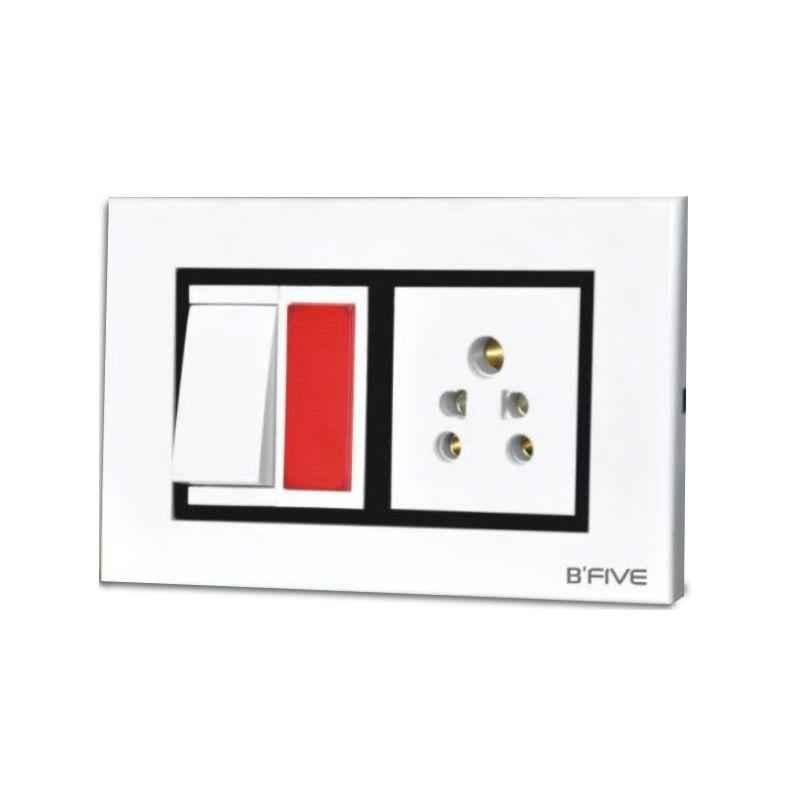 B-Five Royal 4 Module Cover Plate, B-064R (Pack of 10)
