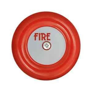 Eaton 6 inch Plastic Red Conventional Bell, CFB6D24
