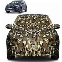 Allextreme Polyester Multicolour Camouflage Car Body Cover with Mirror Pocket for XUV700 All Model & Years 2021-2025, PVCD-XUV 700
