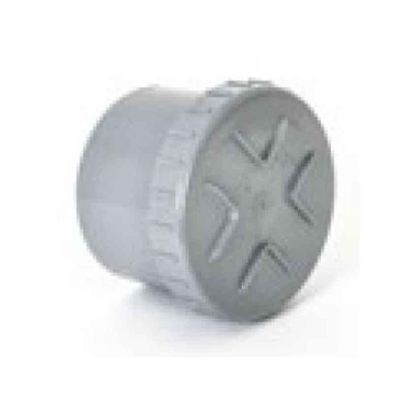 Hepworth 200mm PVC Screwed Pipe Access Plug, WOGR0455004