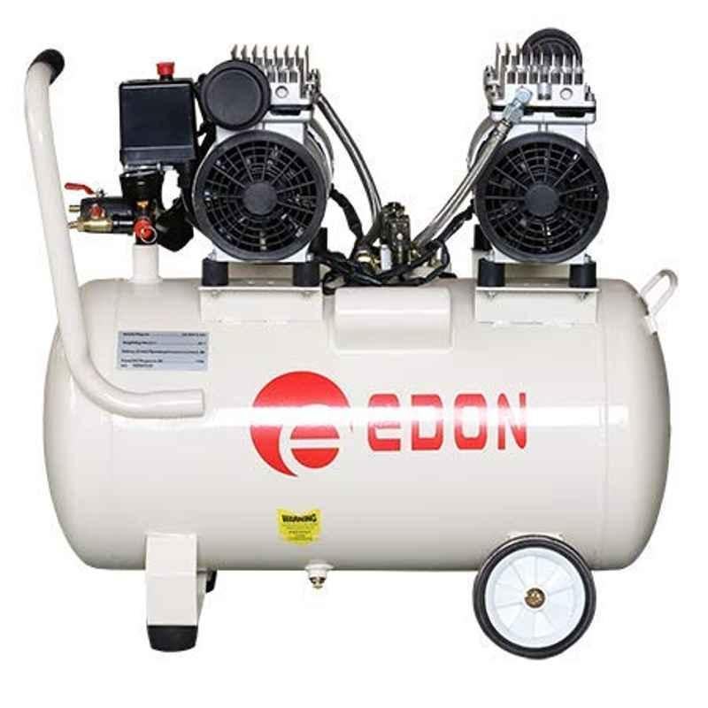Edon Silent 2 Head Air Compressor 50L Ed550-2