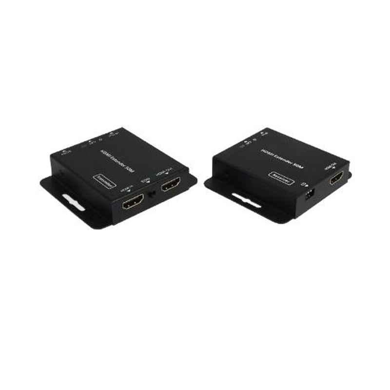 Logic 50m Black Over HDMI Cable Extender Switching Interface, LG-HE50M