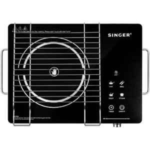 Singer Venus Pro 2200W Black Infrared Induction Cooktop with Touch Panel & 1 Year Warranty