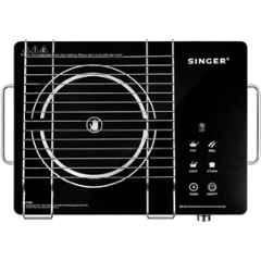Singer Venus Pro 2200W Black Infrared Induction Cooktop with Touch Panel & 1 Year Warranty