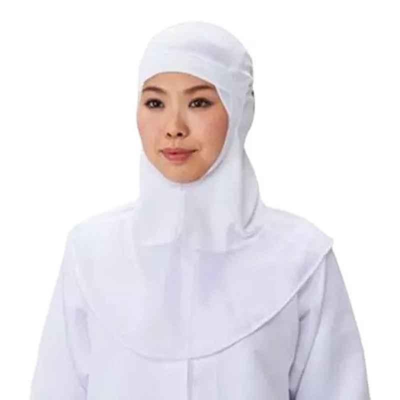 Lab Plus Fit Hood White LL Size, LP-7309
