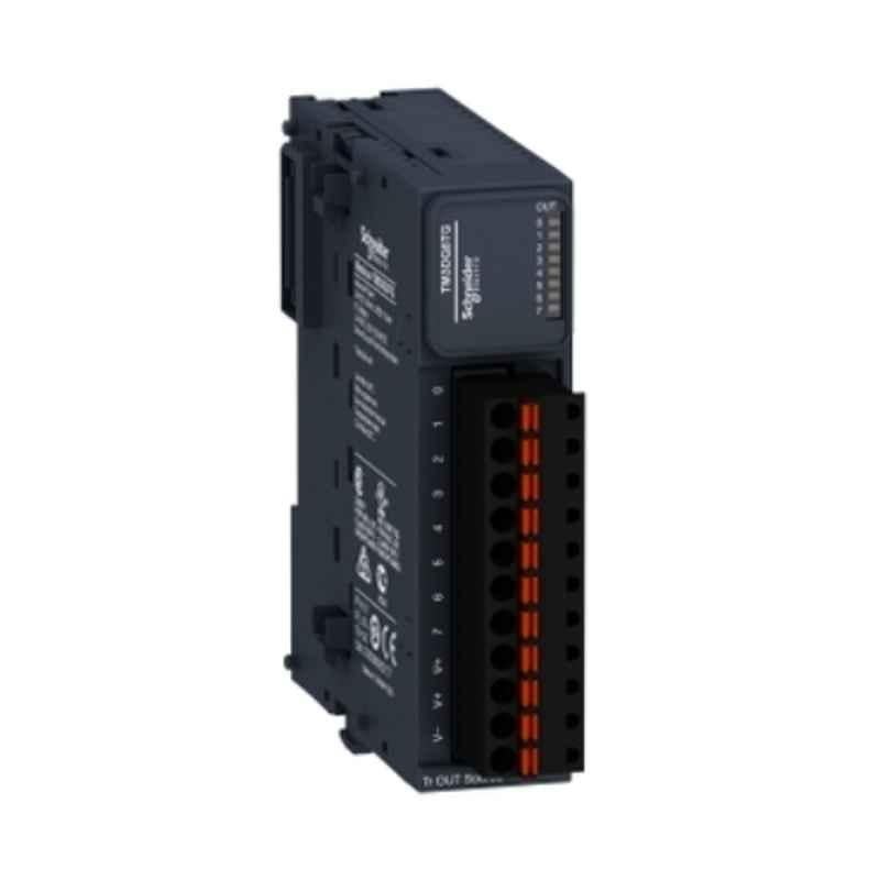 Schneider Electric Modicon TM3 8 PNP Transistor Output, Spring Discrete Output Module, TM3DQ8TG image 1