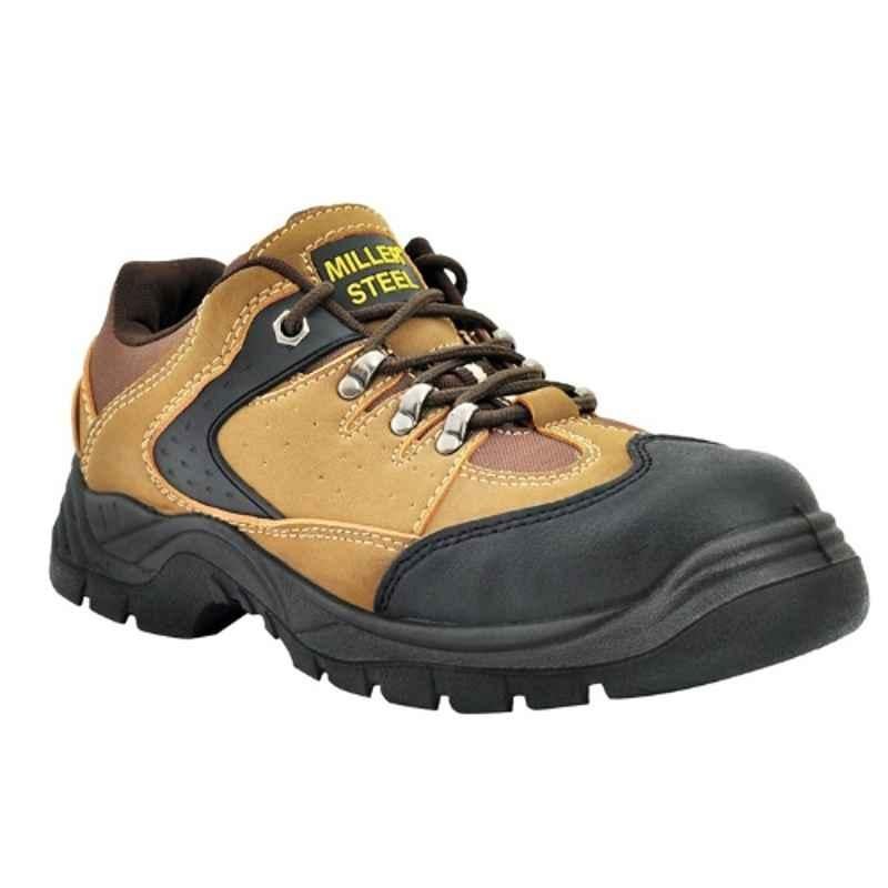 Miller MEHM Steel Toe Honey Safety Shoes, Size: 43