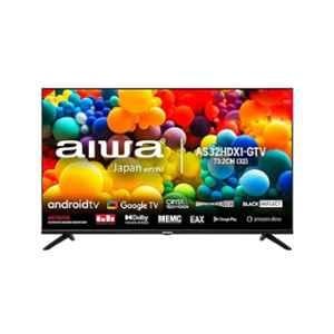 Aiwa Magnifiq 32 inch Black Ultra HD Smart Google LED TV with Google Play & Alexa, PE-AS32HDX1-GTV