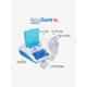 Accusure Sl Nebulizer Plastic White Compressor Machine Kit with Mouth Piece, Child & Adult Mask