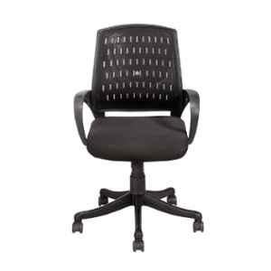 da urban boom mid back mesh revolving chair with wheels