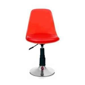 Rajpura Red Chrome Base Study Stool