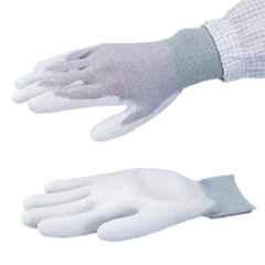 AS One ASPURE Nylon & Polyurethane Palm Coated Safety Gloves, Size: L (Pack of 10)