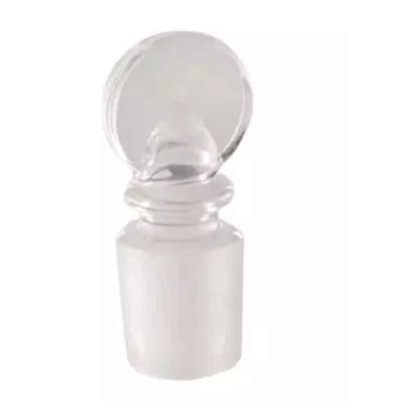 Borosil 9.4/14 Short Neck Penny Head I/C Joint Glass Stopper, 8110009-picture-38