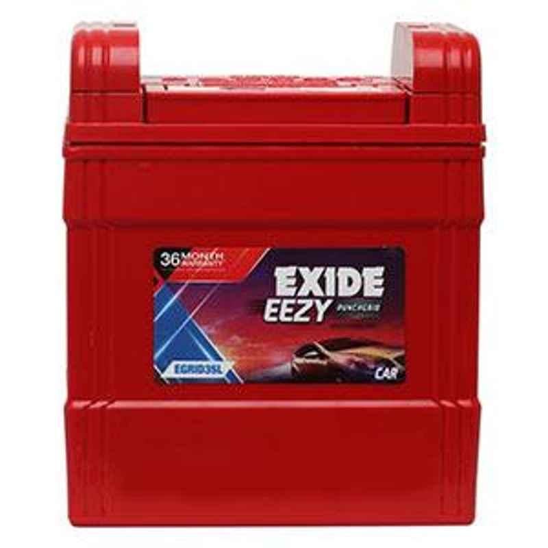 Exide Eezy 12V 40Ah Left Layout Battery, EGRID40LBH