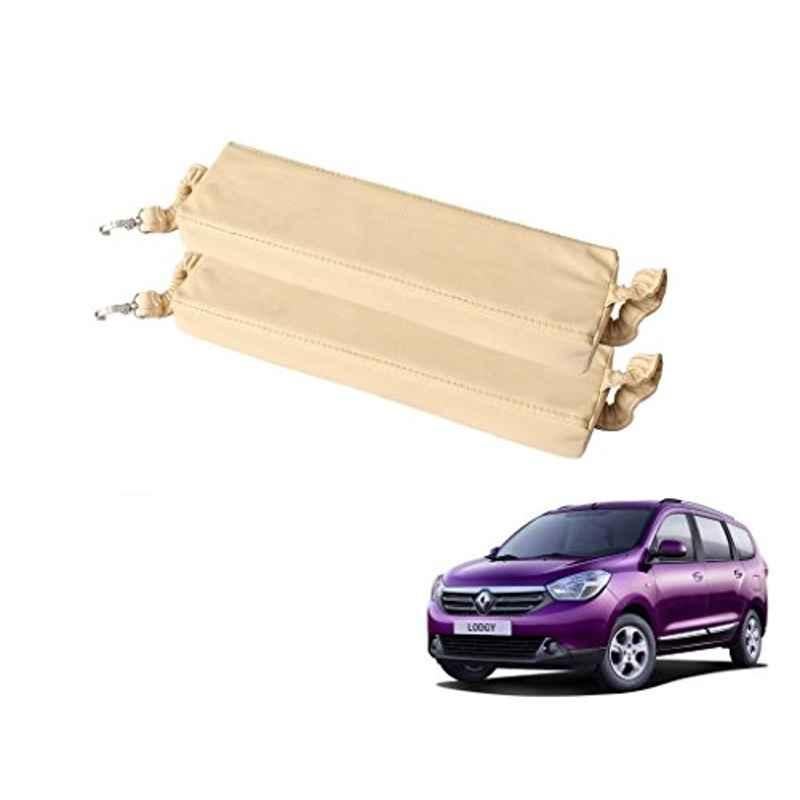 Kozdiko 2 Pcs Beige Seat Gap Filler Set for Renault Lodgy