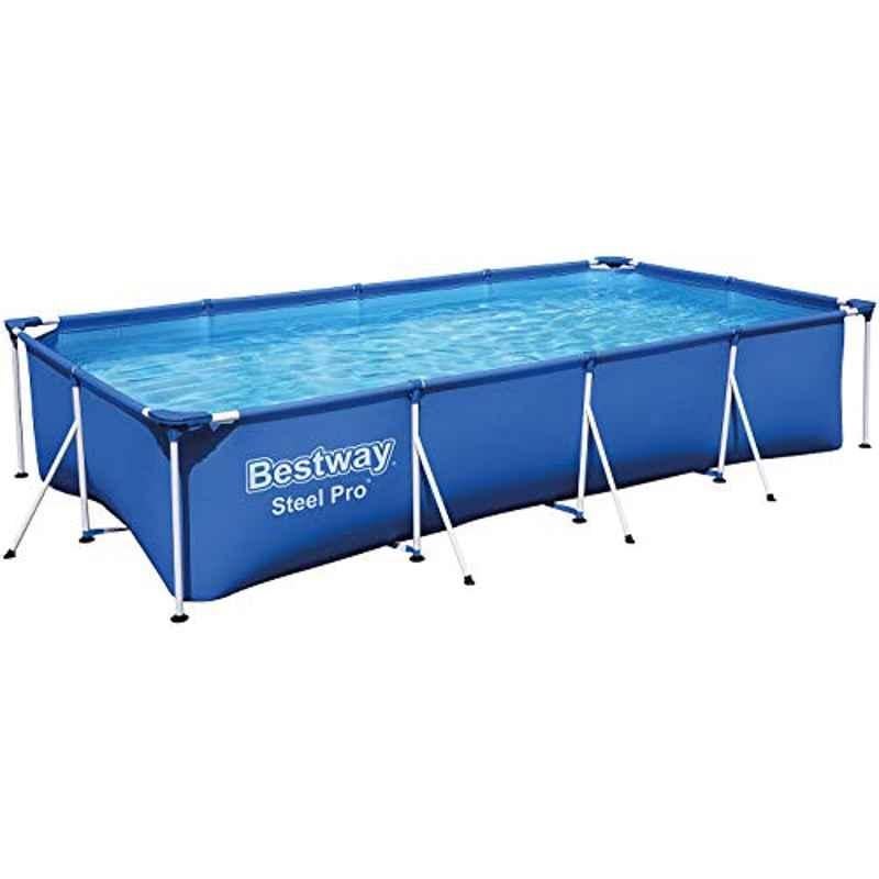 Bestway 5700L Polyvinyl Chloride Inflatable Squared Swimming Pool, ‎56424_04