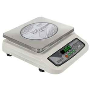 iScale i-06 30kg Capacity and 1g Accuracy Chargeable Weighing Scale with Front and Back Double Display and SS Pan