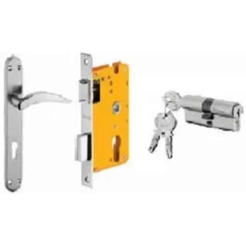 Dorset ML Series Hannah 60mm Stainless Steel Door Handle Lock Set with Both Side Key Cylinder, ML HA
