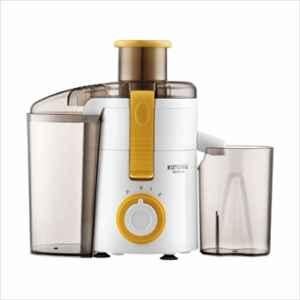 Kutchina 450W Plastic White & Brown Fruit & Vegetable Juicer, Novello