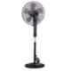 iBELL 55W Black Pedestal Fan, IBLWINDP10R