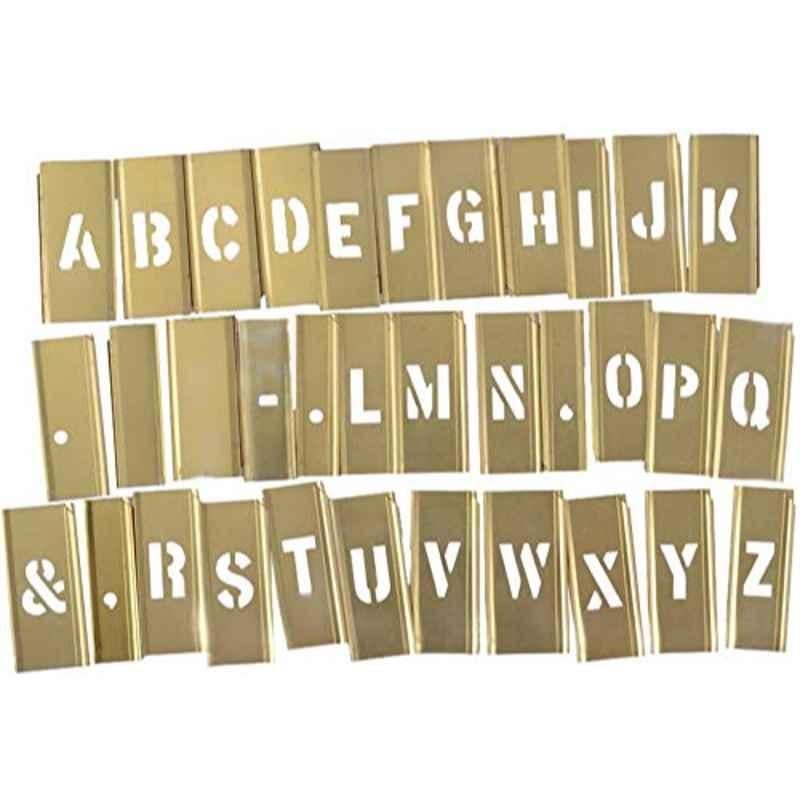 Hanson 6 inch Letter Stencil, 10036 (Pack of 33)