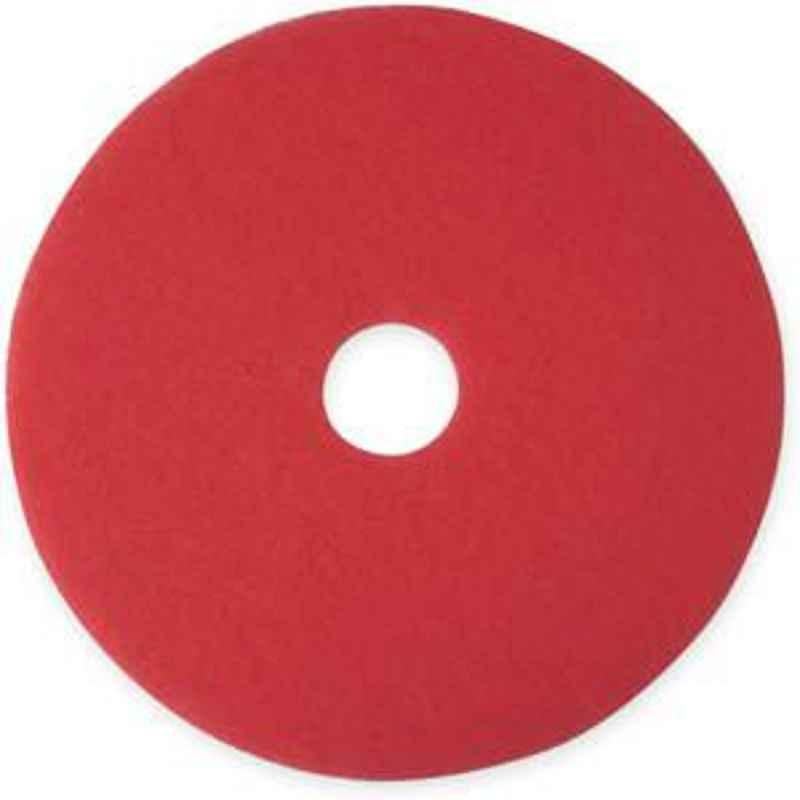 3M 17 inch Red Buffing & Cleaning Pad (Pack of 5)
