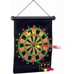 Matrica 53.34cm Multicolour Magnetic Safety Dartboard Two-Sided Game with 6 Darts