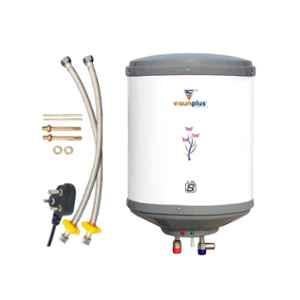 Visunplus Amazon 2000W 25 Litre Metal 5 Star Grey & White Water Storage Geyser