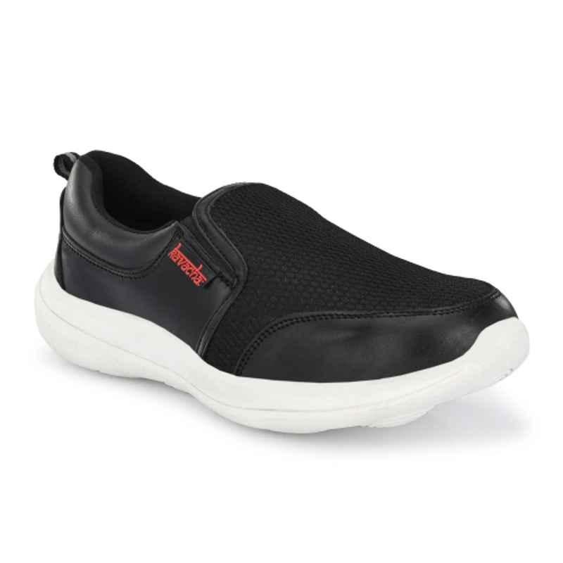 Kavacha Mesh Fabric Steel Toe Black Ladies Work Safety Shoes, KV-S125-05, Size: 5