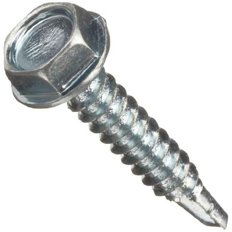 2 inch Alloy Steel Hex Head Self-Drilling Screw (Pack of 100)