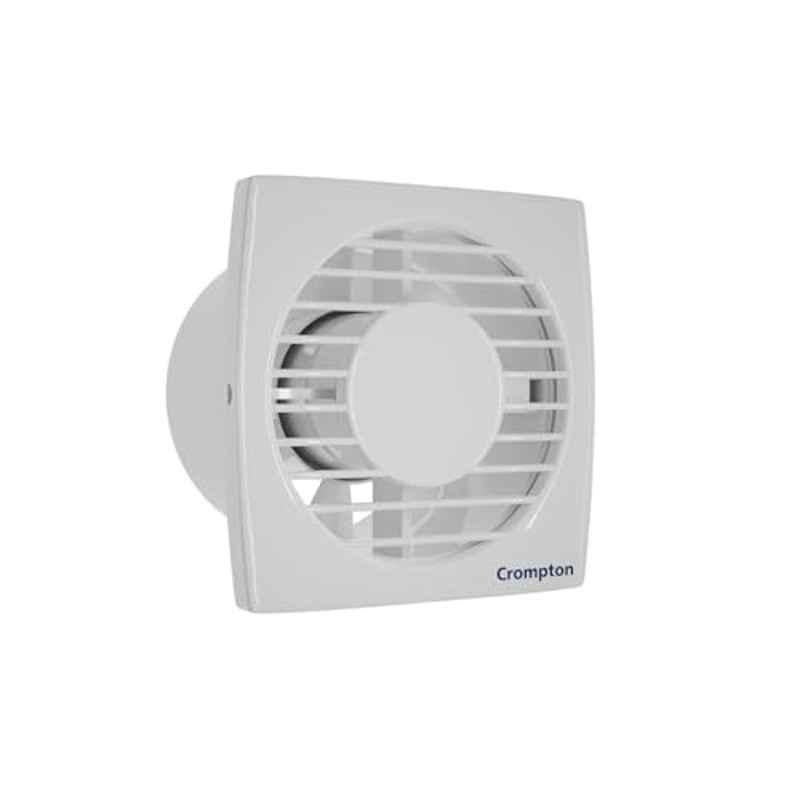 Crompton Axial Air 4 inch 12W 2400rpm White Exhaust Fan, Sweep: 100 mm