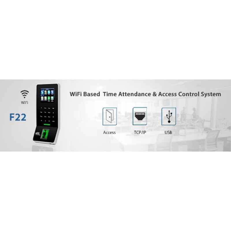 eSSL F22 2.8 inch Biometric Fingerprint Time & Attendance Machine