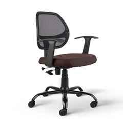 Zenith C107 Medium-Back Mesh Office/Study Chair [Black]