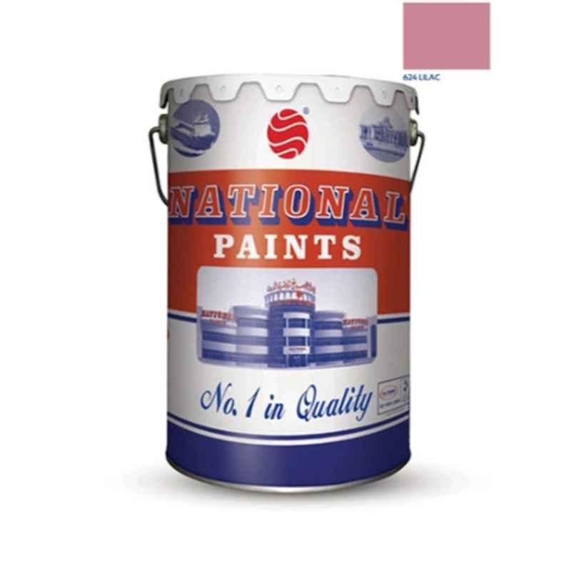 National Paints 3.6Llilac Plastic Emulsion, NP-624-3.6